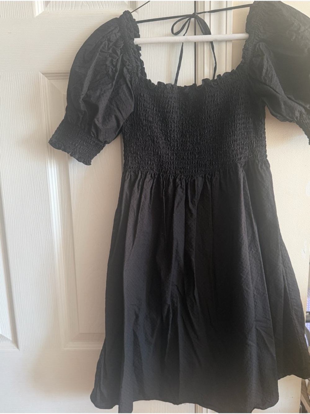 Hill House Althena Nap
Puff-Sleeve Smocked  Dress